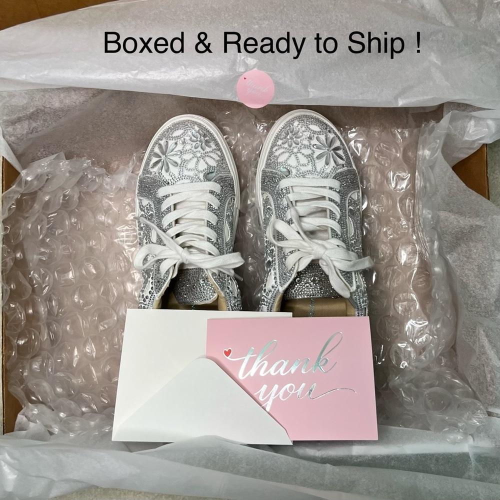 Betsey Johnson Extra Sparkly Reily Sneaker - Picture 12 of 12